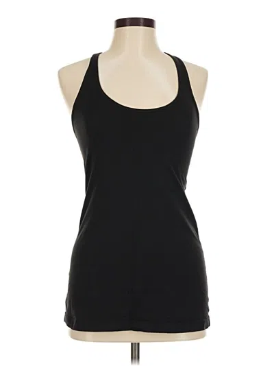 Pre-owned Lululemon Athletica Active Tank Top In Black