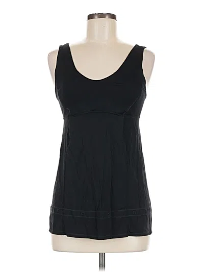 Pre-owned Lululemon Athletica Active Tank Top In Black