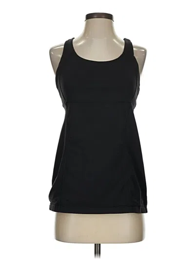 Pre-owned Lululemon Athletica Active Tank Top In Black