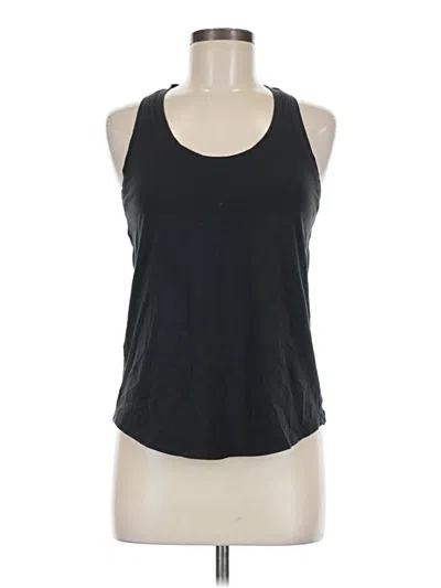 Pre-owned Lululemon Athletica Active Tank Top In Black