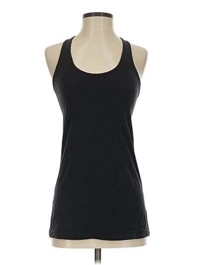Pre-owned Lululemon Athletica Active Tank Top In Black