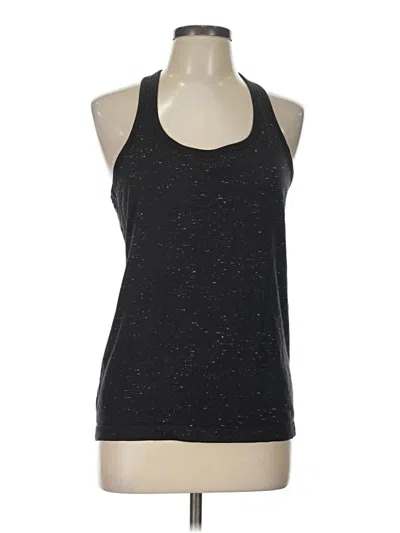 Pre-owned Lululemon Athletica Active Tank Top In Black
