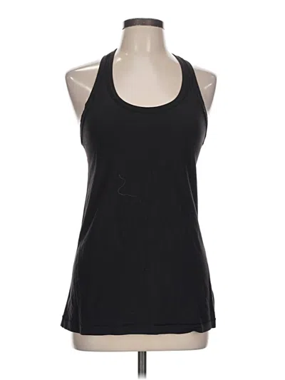 Pre-owned Lululemon Athletica Active Tank Top In Black