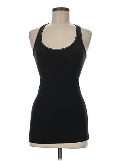 Pre-owned Lululemon Athletica Active Tank Top In Black