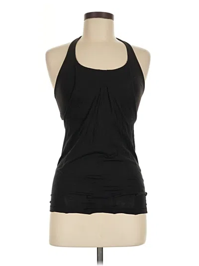 Pre-owned Lululemon Athletica Active Tank Top In Black
