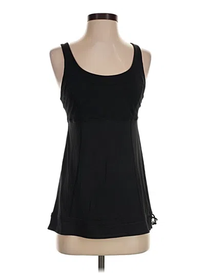 Pre-owned Lululemon Athletica Active Tank Top In Black