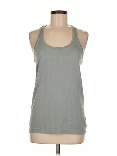 Pre-owned Lululemon Athletica Active Tank Top In Blue