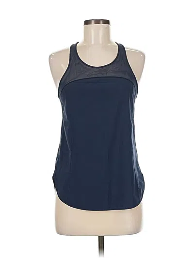 Pre-owned Lululemon Athletica Active Tank Top In Blue