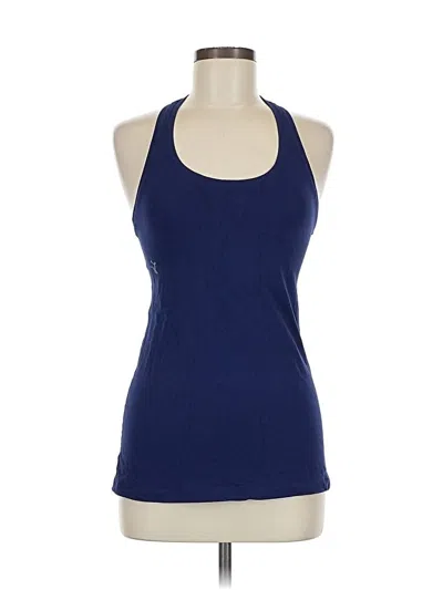 Pre-owned Lululemon Athletica Active Tank Top In Blue