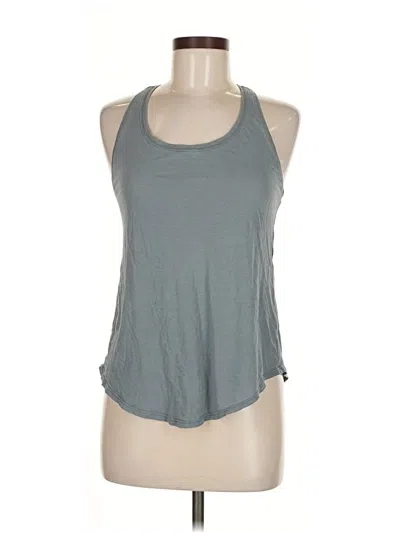 Pre-owned Lululemon Athletica Active Tank Top In Blue