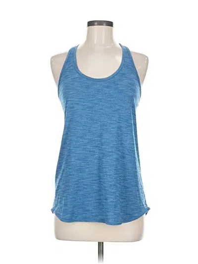 Pre-owned Lululemon Athletica Active Tank Top In Blue