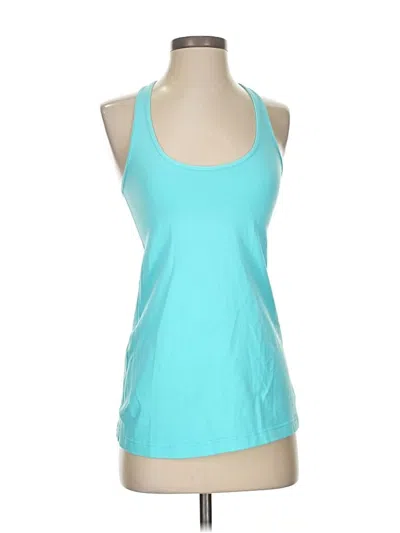 Pre-owned Lululemon Athletica Active Tank Top In Blue