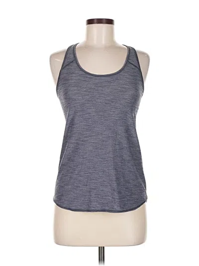 Pre-owned Lululemon Athletica Active Tank Top In Blue