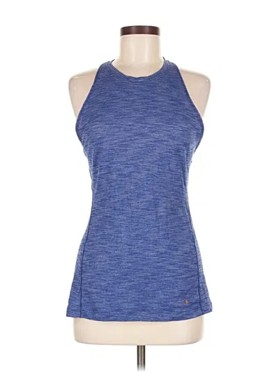 Pre-owned Lululemon Athletica Active Tank Top In Blue