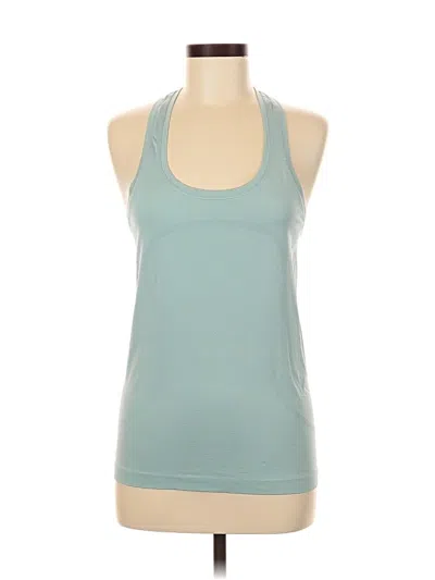 Pre-owned Lululemon Athletica Active Tank Top In Blue