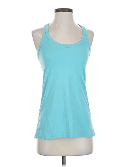 Pre-owned Lululemon Athletica Active Tank Top In Blue