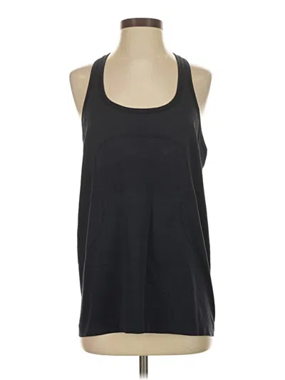Pre-owned Lululemon Athletica Active Tank Top In Blue