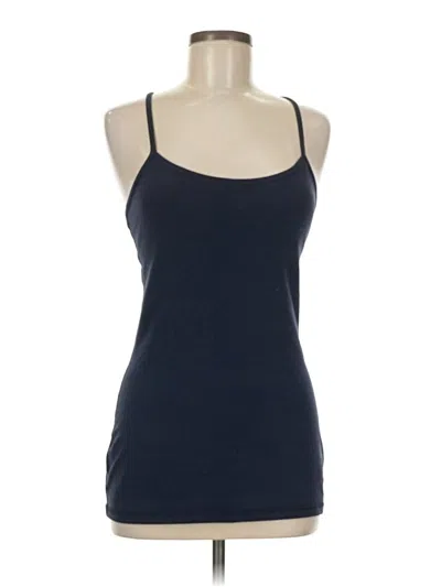 Pre-owned Lululemon Athletica Active Tank Top In Blue