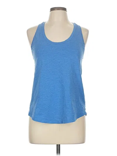 Pre-owned Lululemon Athletica Active Tank Top In Blue