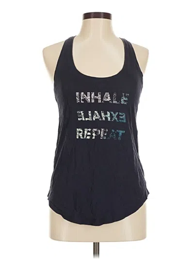 Pre-owned Lululemon Athletica Active Tank Top In Blue
