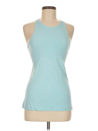 Pre-owned Lululemon Athletica Active Tank Top In Blue