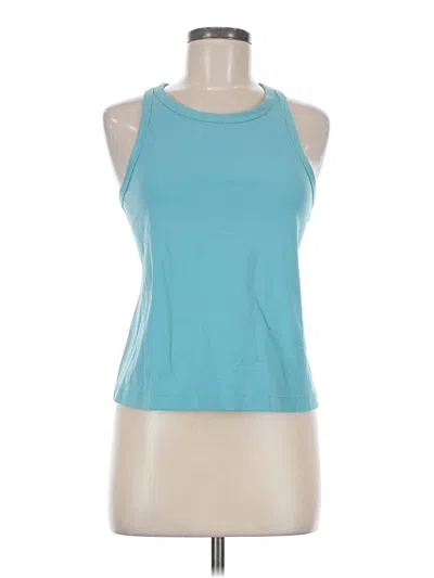 Pre-owned Lululemon Athletica Active Tank Top In Blue
