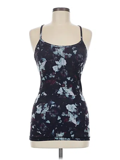 Pre-owned Lululemon Athletica Active Tank Top In Blue