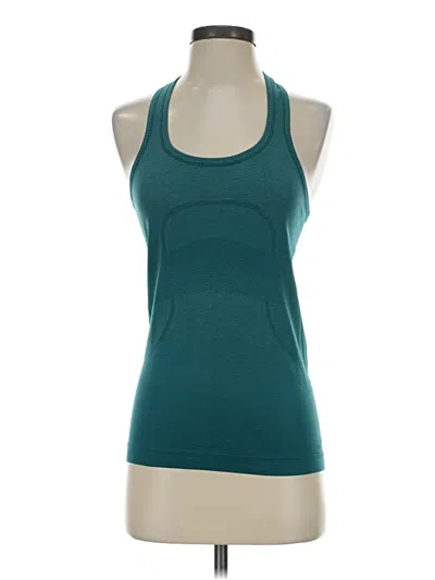 Pre-owned Lululemon Athletica Active Tank Top In Blue