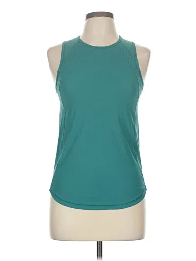 Pre-owned Lululemon Athletica Active Tank Top In Blue