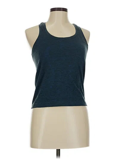 Pre-owned Lululemon Athletica Active Tank Top In Blue