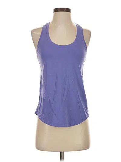 Pre-owned Lululemon Athletica Active Tank Top In Blue