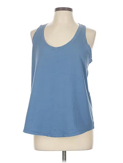 Pre-owned Lululemon Athletica Active Tank Top In Blue