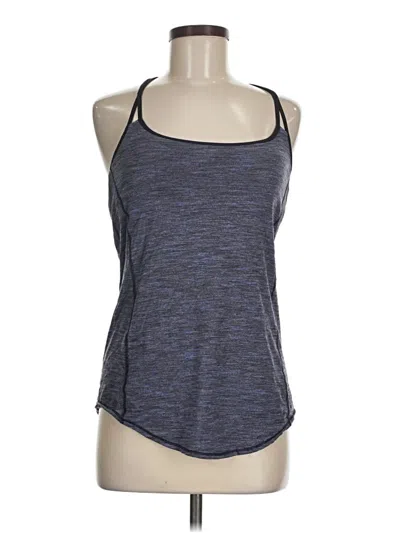 Pre-owned Lululemon Athletica Active Tank Top In Blue