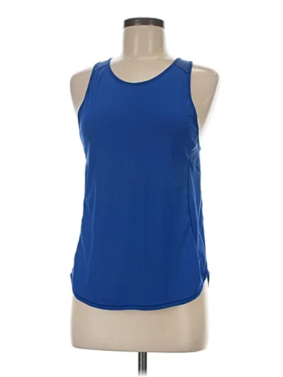 Pre-owned Lululemon Athletica Active Tank Top In Blue