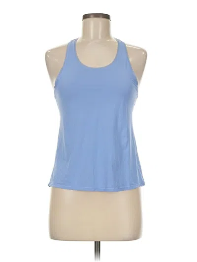 Pre-owned Lululemon Athletica Active Tank Top In Blue
