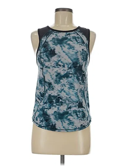 Pre-owned Lululemon Athletica Active Tank Top In Blue