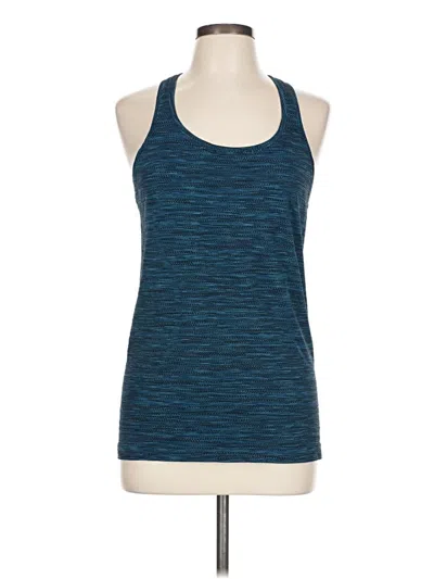 Pre-owned Lululemon Athletica Active Tank Top In Blue