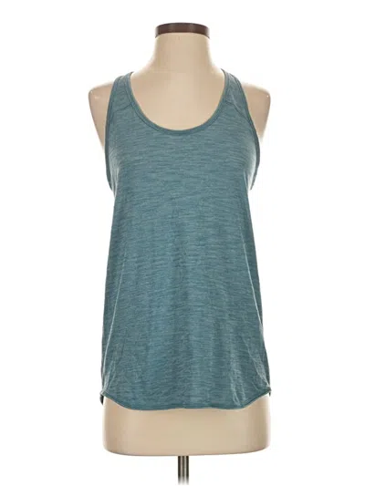 Pre-owned Lululemon Athletica Active Tank Top In Blue