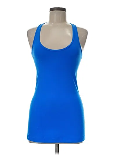 Pre-owned Lululemon Athletica Active Tank Top In Blue