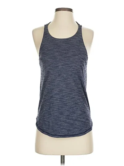 Pre-owned Lululemon Athletica Active Tank Top In Blue