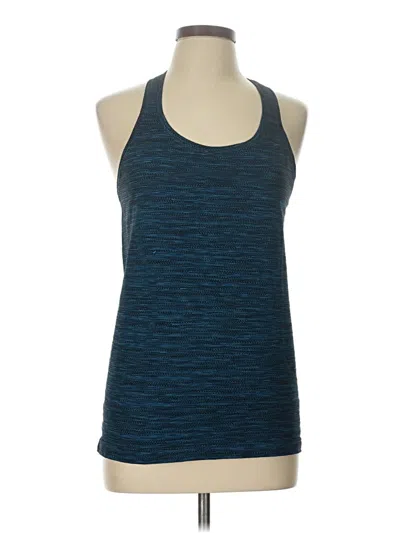 Pre-owned Lululemon Athletica Active Tank Top In Blue