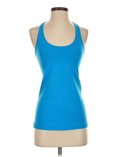 Pre-owned Lululemon Athletica Active Tank Top In Blue