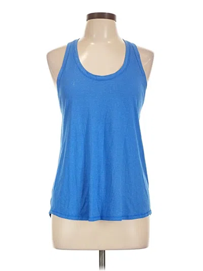 Pre-owned Lululemon Athletica Active Tank Top In Blue