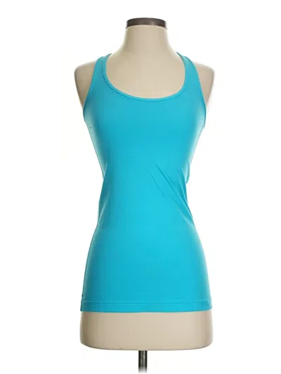 Pre-owned Lululemon Athletica Active Tank Top In Blue