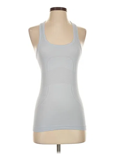 Pre-owned Lululemon Athletica Active Tank Top In Blue