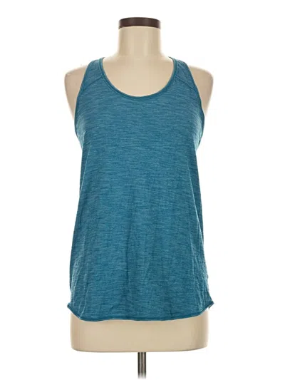 Pre-owned Lululemon Athletica Active Tank Top In Blue