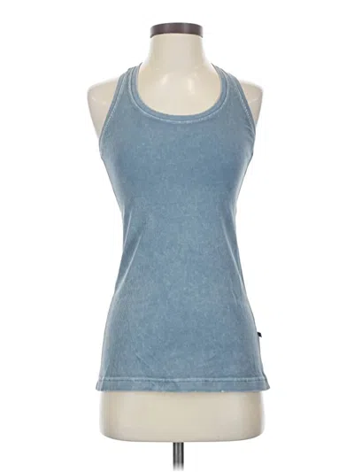 Pre-owned Lululemon Athletica Active Tank Top In Blue