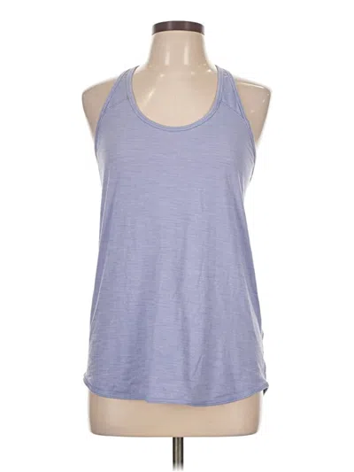 Pre-owned Lululemon Athletica Active Tank Top In Blue