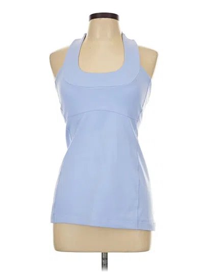 Pre-owned Lululemon Athletica Active Tank Top In Blue