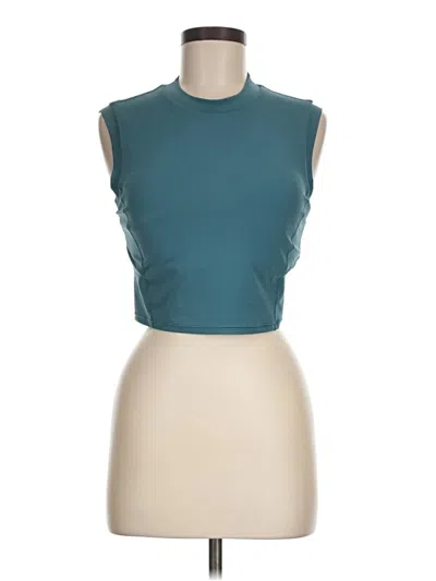 Pre-owned Lululemon Athletica Active Tank Top In Blue